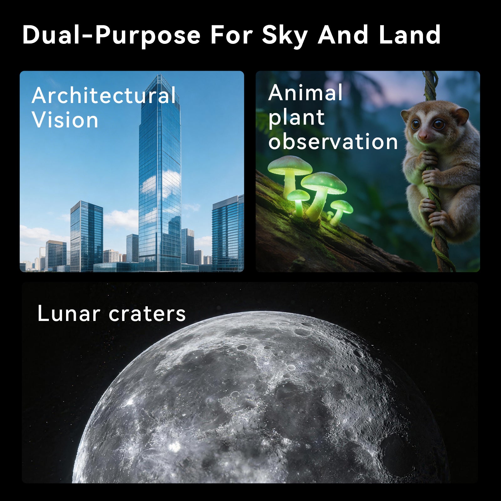 Minener Digital Astronomical Telescope with 4.5" Screen
