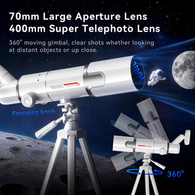 Minener Digital Astronomical Telescope with 4.5" Screen