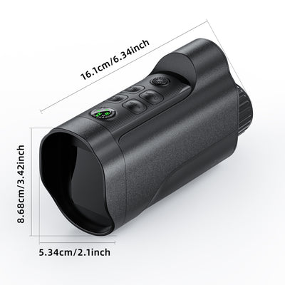 Compact size: 16.1cm/6.34in length, 8.68cm/3.42in height, 5.34cm/2.1in width—easy to pack and carry.